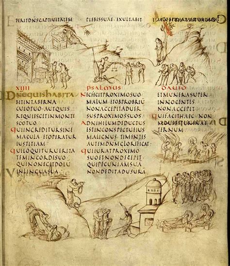 “The Utrecht Psalter” – Illumination and Miniature Brilliance!