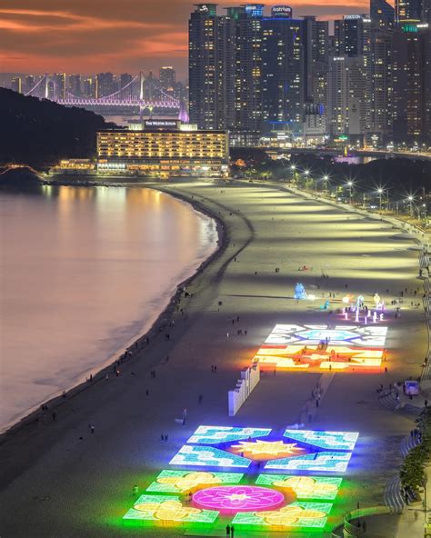 해운대 빛축제, 달빛 아래서 펼쳐지는 색다른 이야기