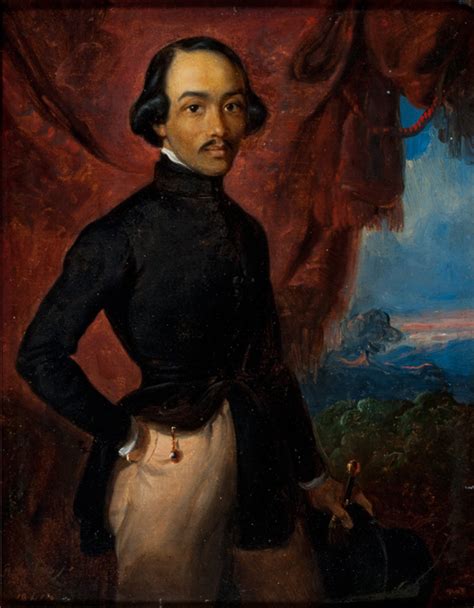 “Portrait of Raden Saleh: Chiaroscuro and Expressionistic Realism!”