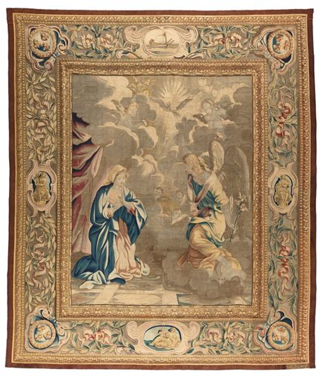 The Annunciation - A Tapestry of Gold and Divine Intervention!