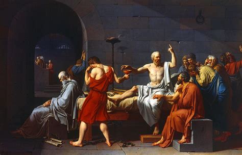  “The Death of Socrates” -  Một Bức Tranh Lịch Sử Thảm Khốc Và Tinh Tế