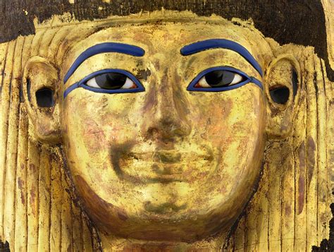  The Funerary Mask of Nebamun:  Gilded Beauty and Eternal Serenity!