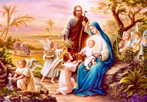  “The Holy Family on the Steps” – Khắc Hoạ Chân Dung Gia Đình Thánh Trong Một Bối Cảnh Kiến Trúc Đầy Lôi Cuốn!