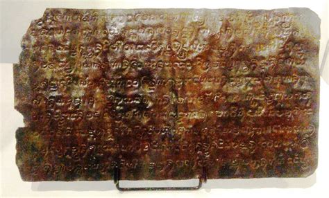 The Laguna Copperplate Inscription: A Glimpse into 14th-Century Philippine Socioeconomic Landscape through Intricate Script and Ancient Bronze!