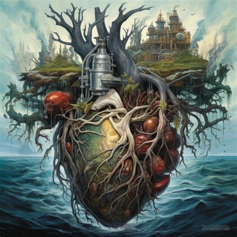  The Laughing Heart – A Surrealist Symphony of Emotion and Identity