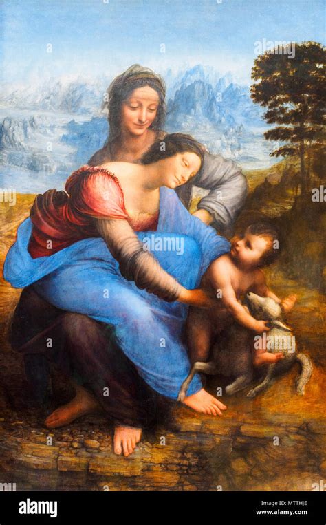 The Virgin and Child with Saint Anne? A Symphony of Color and Tender Emotion!