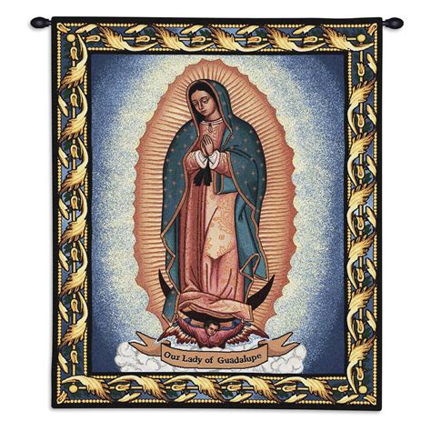 The Virgin of Guadalupe! A Radiant Tapestry Woven with Devotion and Majesty!